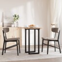  Spisebord O-ramme 50x50x75,5 cm heltre furu og støpejern 3282735