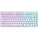 Dark Project Alu81 Gaming Tastatur Rgb Terra Nostra G3ms Moonstone Hvit