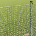  <strong> Sveiset Tråd Gjerde</strong> 0,8 x 10 m galvanisert stål.