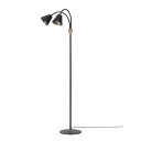 Hygge Gulvlampe 2xGU10 H135cm, sort