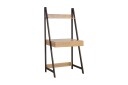 Skrivebord Stepina 74 cm med Oppbevaringshylle   Brun/Tre/Natur