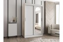 Tallmo Garderobe Med Speil 120x200 cm - Beige