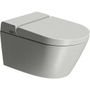 GSI Wclean Dusjtoalett, Uten Spylekant, Rengjøringsvennlig, Matt Grå