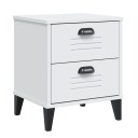  Nattbord VIKEN hvit heltre furu 8721012310070