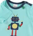Freds World T skjorte   Hello Robot   Aqua   Freds World   74   T skjorte   Blå