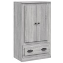 vidaXL Highboard grå sonoma 60x35,5x103,5 cm konstruert tre