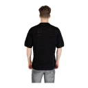 ONLY & SONS Onsgrayson Ds 5 Chochet Polo Knit Noos - Black - XL