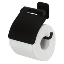 Tiger Colar toalettpapirholder m/lokk matt sort