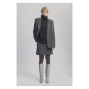 Gestuz Joellegz Mel. Pinstripe Mw Skirt - Grey - 38