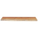  Vegghylle 50x20x2,5 cm rektangulær heltre akasie naturlig kant 8721012089501