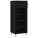  Skoskap svart 40x36x105 cm konstruert tre 8721012114920