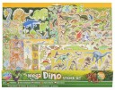 Grafix Mega Sticker Set Dinosaur 500pcs.