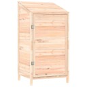 vidaXL Hageskur 55x52x112 cm heltre gran