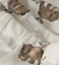 Lil" Atelier Bukser NbmLayo Turtledove/Bear Lil Atelier 68 Bukser bomull Beige Hvit 62