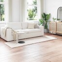  Kunstpels Kanin Teppe Olite Krem 80 x 250 cm Polyester