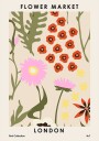Flower Market London Plakat Plakat / 30x40cm