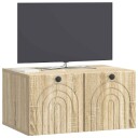  Vegghengt TV skap Sonoma eik 59,5 x 41 x 30 cm Konstruert tre
