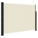  Uttrekkbar sidemarkise kremhvit 140x300 cm 4004295
