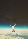Falling With a Hidden Smile Plakat / 70x100cm