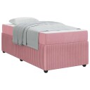  Sengestamme med madrass Rosa 90 x 200 cm stoff