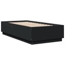 Sengeramme svart 75x190 cm konstruert tre 8721012274945