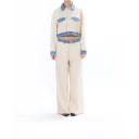 Moschino Dame Bukser Beige L,
