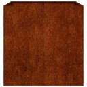 Plantekasse rust 80x80x80 cm forvitringsstål