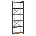  Bokhylle Gammelt tre 60 x 30 x 188 cm Konstruert tre