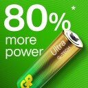 GP Ultra Alkaline AA Engangsbatteri 4-pakning 1.5V