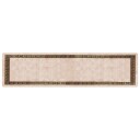  Teppe Runner MARSA Svart 100 x 400 cm Polyester og PVC