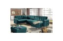 Seksjon Eltap Asgard U 326x202x93 cm   Mat Velvet 75 Grønn