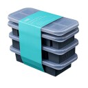 SOUPER CUBES Matoppbevaring i Silikon m/lokk Gavesett 4pk (500ml