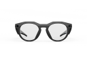 Oakley Meta HSTN solbriller Clear/Matte Black