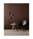 Woud Gap Pendel Round Black/Brass Lampemesteren