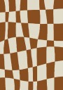 Minimal Checkerboard Poster Plakat / 40x50cm