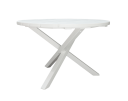 Scottsdale Hagebord Rund Hvit Ø 112 cm   Hvit