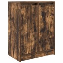  Skoskap røkt eik 57x34x76 cm konstruert tre