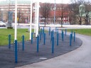 Sykkelstativ Stolpe KNM Nedbolting Varmgalvanisert