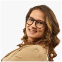 Luxreaders Trondheim Dark Turtle Solbriller LUX009 +3 Unisex Acetate