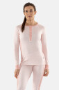 Termo Women's Long Sleeve Jumper Buttons XL, Soft Pink