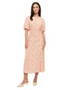 Once Untold Athilda Dress Kjole Beige Og Rosa XL