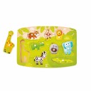Hape jungeldyr knottepuslespill 9 brikker puslespill i tre