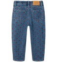 Lil" Atelier Jeans   Loose   NmfLiva   Dark Blue Denim/Hearts   Lil Atelier   4 år (104)   Jeans Blå Bordeaux Brun