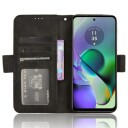 Motorola Moto G54 Lommebok-deksel med Kortholder Svart