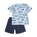 Minymo Skyway T-Shirt+ Shorts Sett AOP 122
