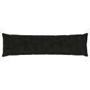 vidaXL Putetrekk HEERLEN Svart 40 x 145 cm Faux Kanin Pels