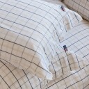 Lexington Poplin rutete putetrekk 50 x 70 cm