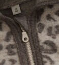 Huttelihut Cardigan   Ullfleece   Camel Melert   Huttelihut   2 år (92)   Cardigan Beige Brun Grå