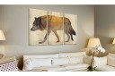 Bilde The Wandering Wolf 60x40 Artgeist sp. z o. o.