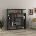 Labirent Bokhylle 125 cm - Antrasitt